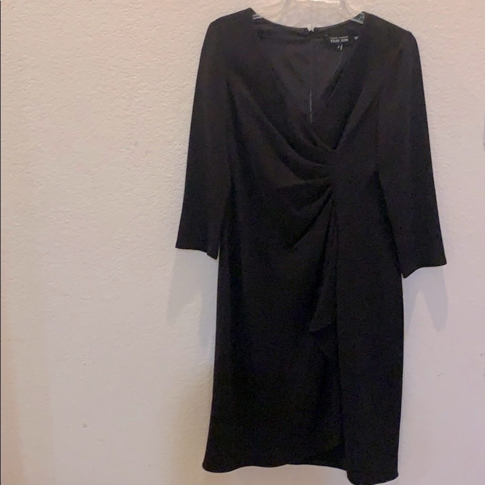 Black dress by Teri Jon